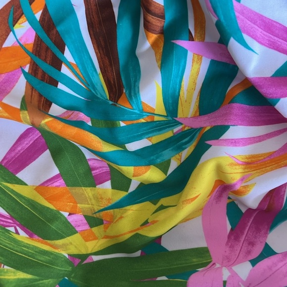 Bleu Rod Beattie Fantasy Island Strapless Bandeau One Piece Swimsuit Sz 8 - Picture 7 of 8